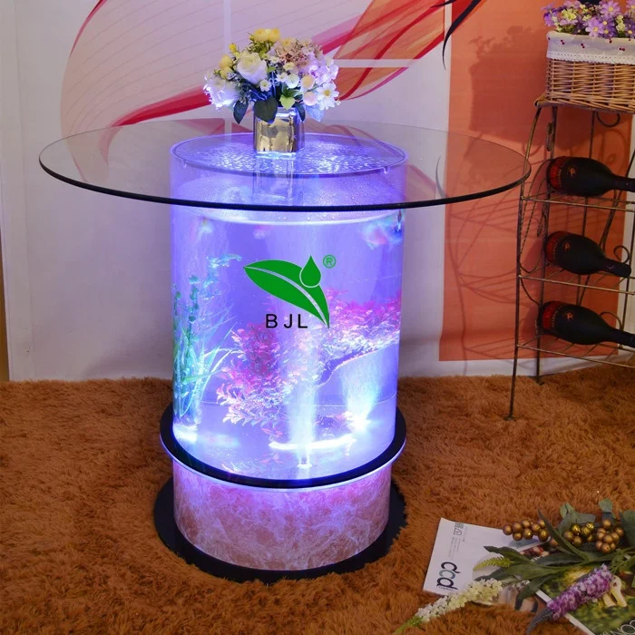 LED　水槽 バブルテーブル 直径60cm高さ40cm  シャンパン置台に最適 Amazon.co.jp: 水槽ライト, 水槽 LED ライト, IP 67 防水 LED