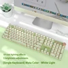 Matcha White Light-Clavier Filaire-Axe Poudre de Miel