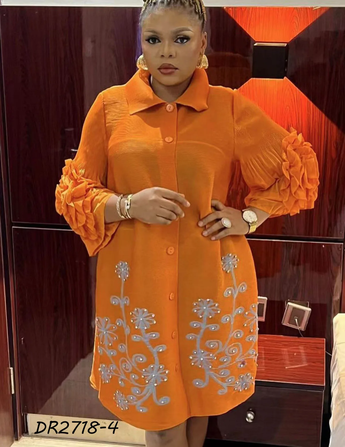 kanga dress designs 2026 New Design One Size Fit Length National Clothing Shiny Kanga Dress