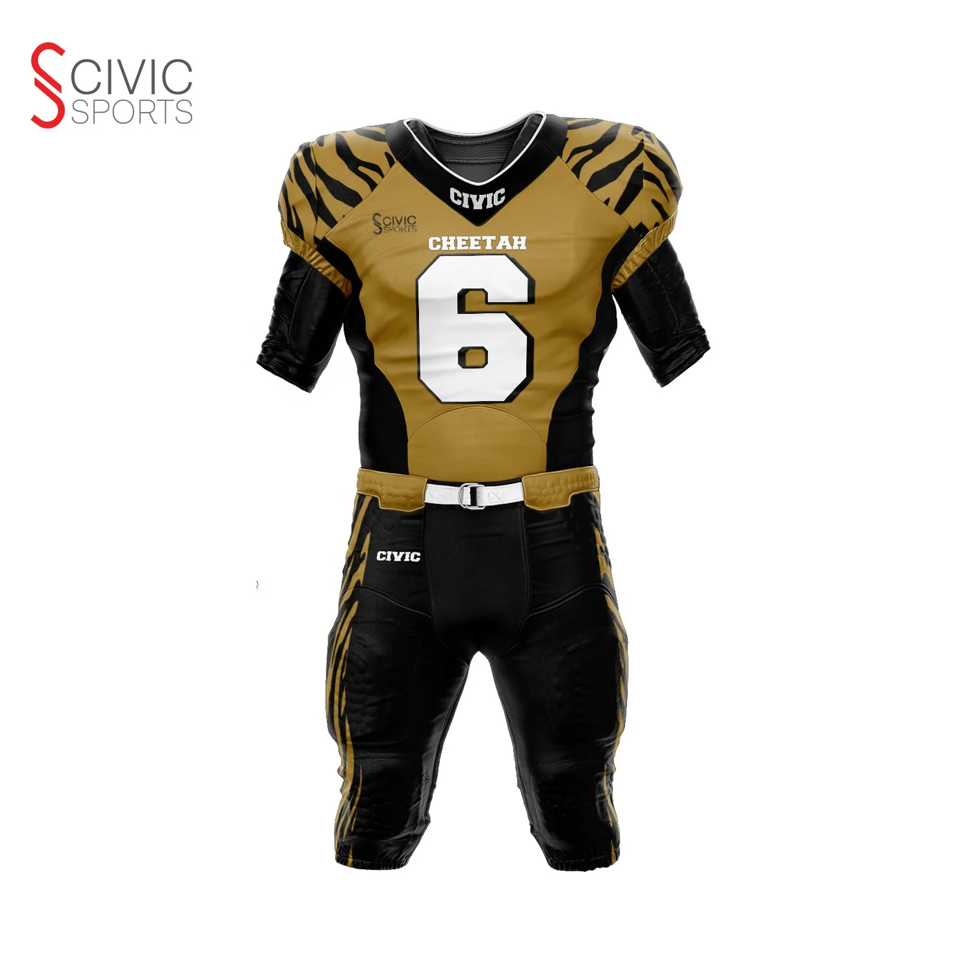 FOOTBALL - Custom Dye Sublimation - Flag Football - Semi-pro Football