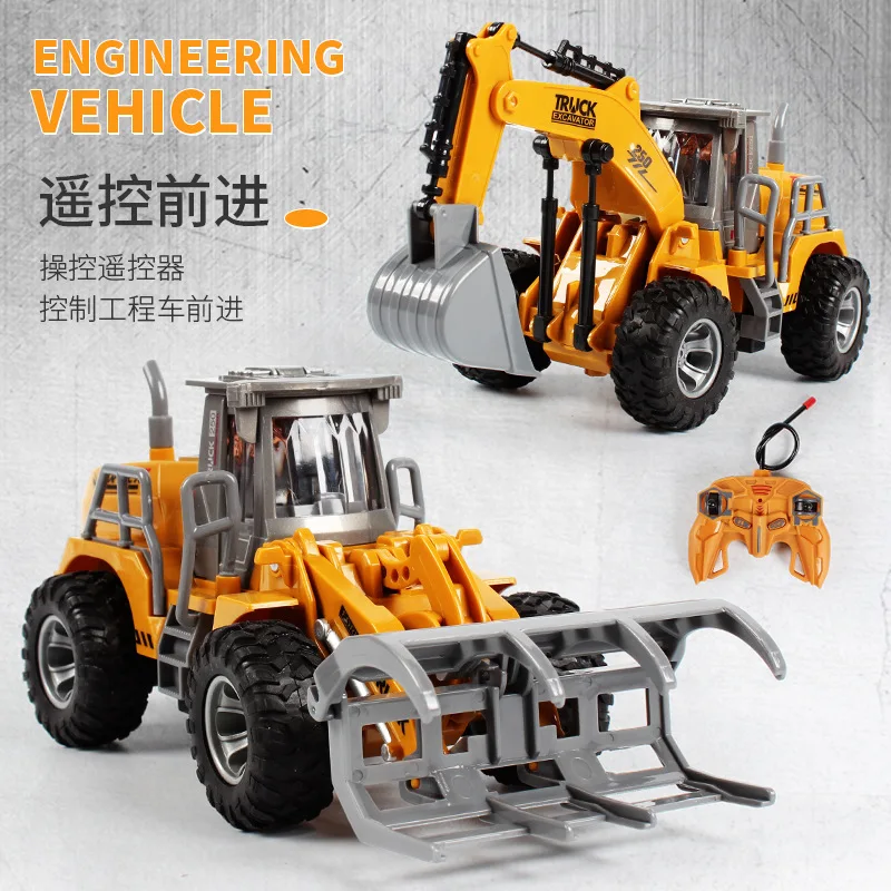 【プロモ白レーベル・検盤済・ほぼ美品・送料込】10CC / いけないジョ二ー SINO新スタイル27MHz 1:30スケール5CH R/Cショベルトラック