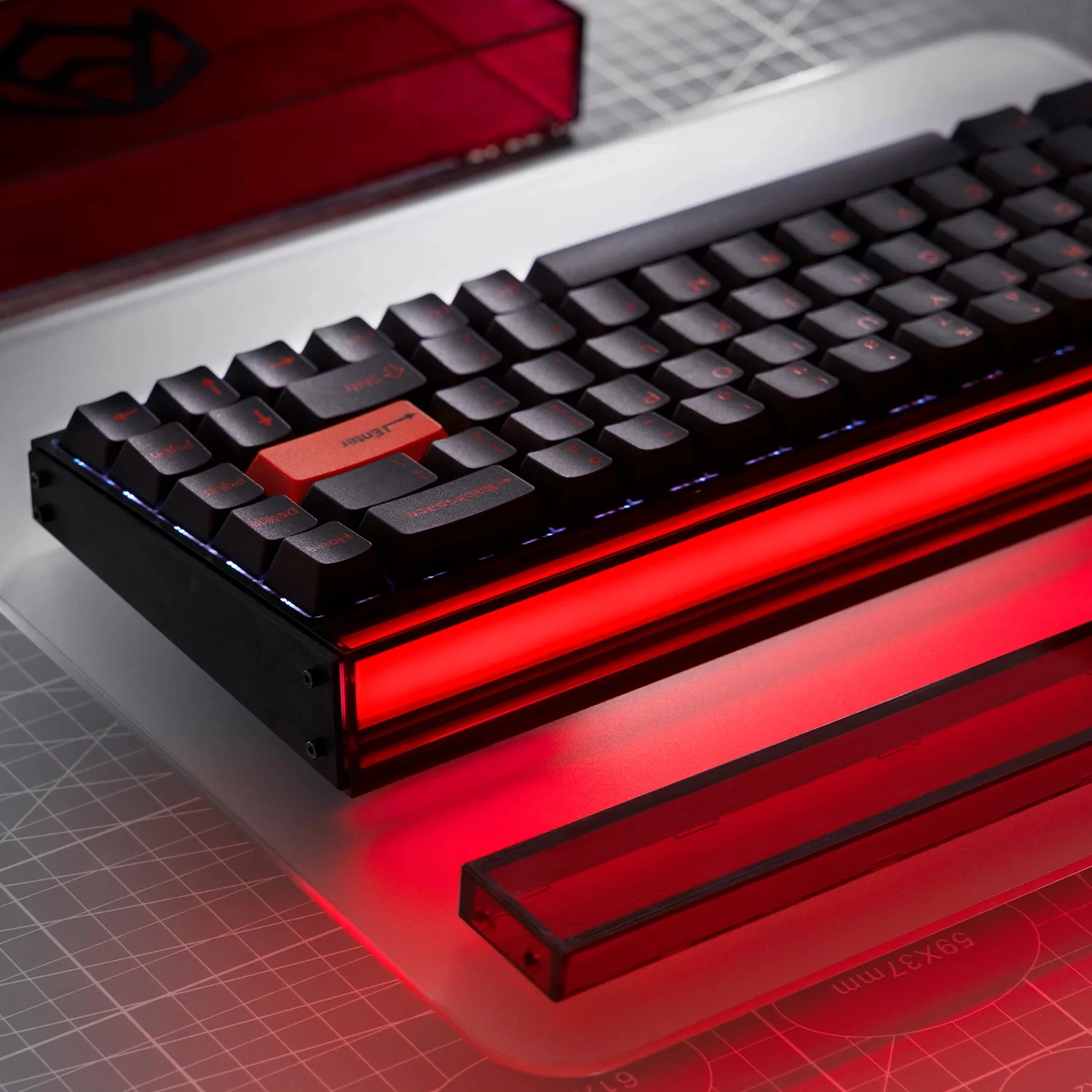 Melgeek MADE68 Ultra 68 Keys Magnetic Switch Gaming Keyboard