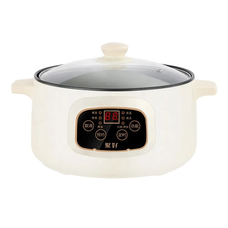 Intelligent Multifunctional Electric Frying Pan with Cover