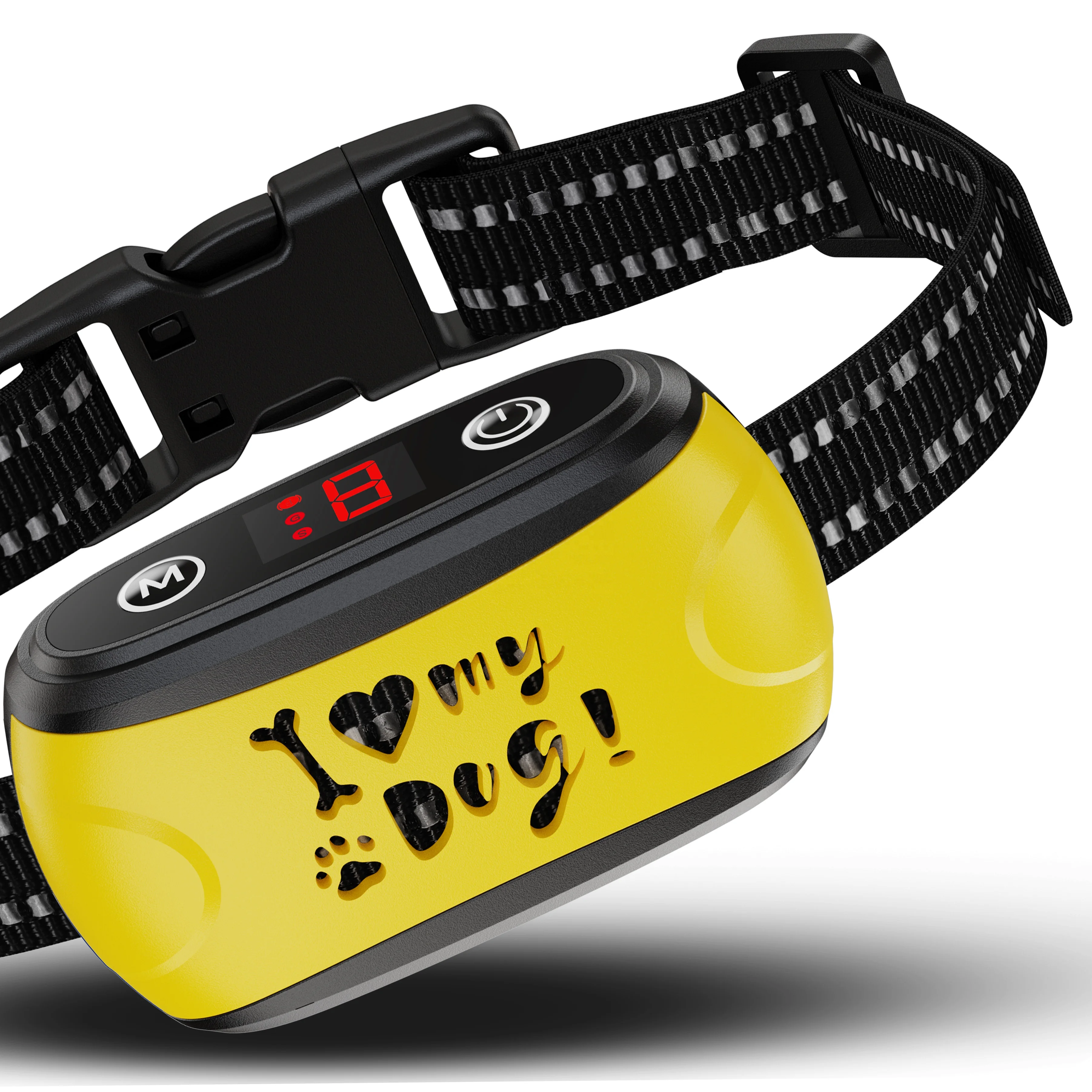 Custom Rechargeable Adjustable Personalized Eco Friendly Pet Collar Anti Bark No Barking Collars Bark Control Shock Collar