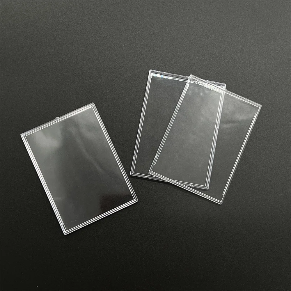 Mini Acryl Display Karte Aufbewahrung koffer Snap Trading Sport YuGioh  Karten
