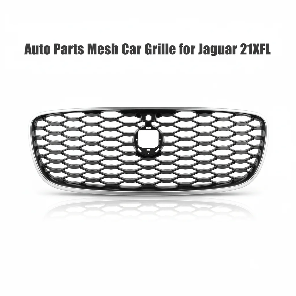 T2H45334-C OEM ODM ABS Chromed Car Grille Manufacture Auto Parts Mesh Car Front Grill Accessories for Jaguar XFL2021-