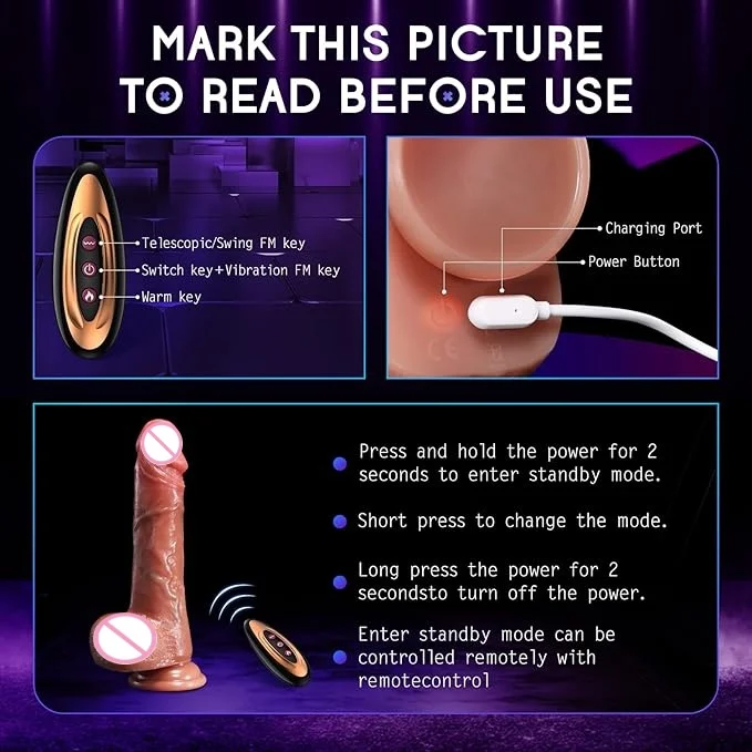 Factory Remote Thrusting 8.6inch Lifelike Suction Liquid Silicone Dildo Artificial Vibrator Sex Toys for Woman Xxxxx Xxxxx Video