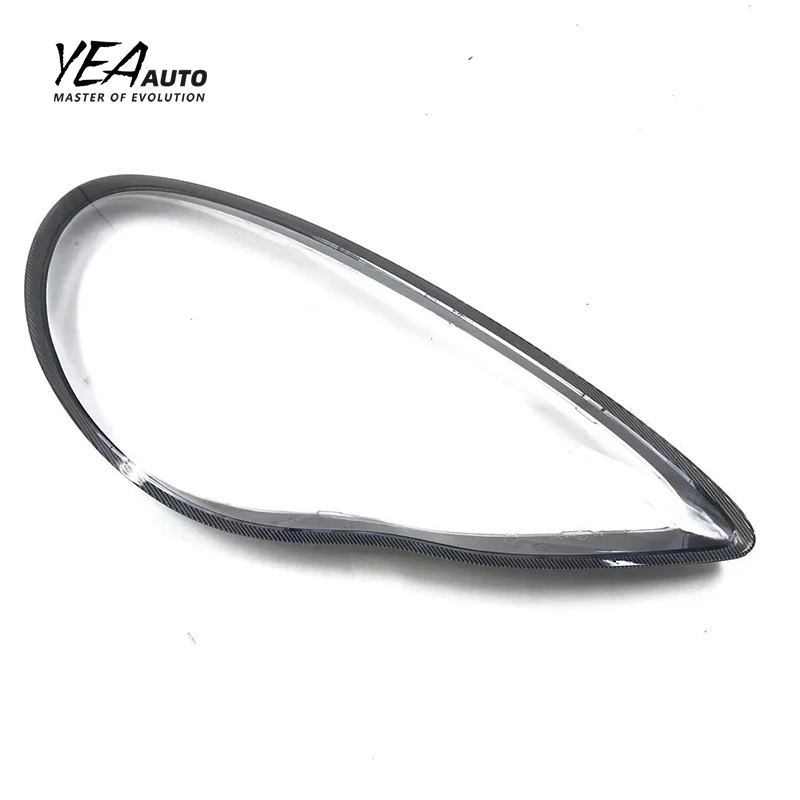 product yea auto replacement car headlight glass pc lampshade cover lens lamp for porsche panamera 2011 2013 headlamp shade lens cover-31