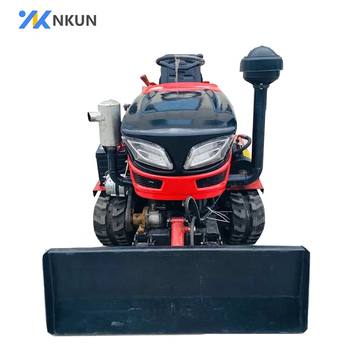 25HP Crawler Mini Tractor With Tractor Rotary Tiller and Dozer Rubber Tracks Crawler Tractor for Sale