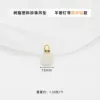 15mm Waxberry Pearl Pendant - Eyelet Style with Round Diamond Ring