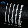4mm Rhodium Plated