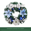 30cm blue flower wreath