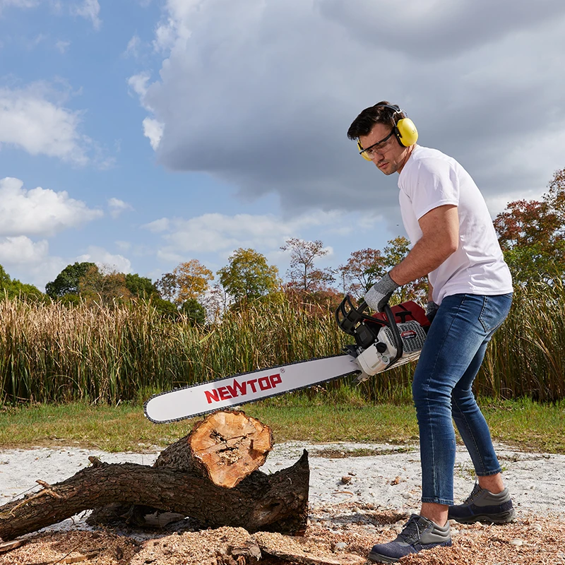 NEWTOP 92CC Chainsaw - Powerful and Versatile Cutting Tool