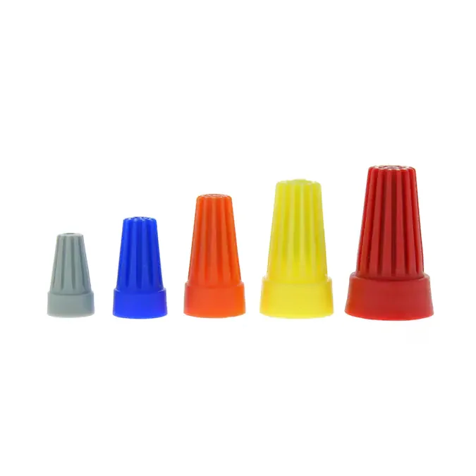 Screw Twist On Terminals Electrical Wire Connectors Nuts Set Nylon Pvc