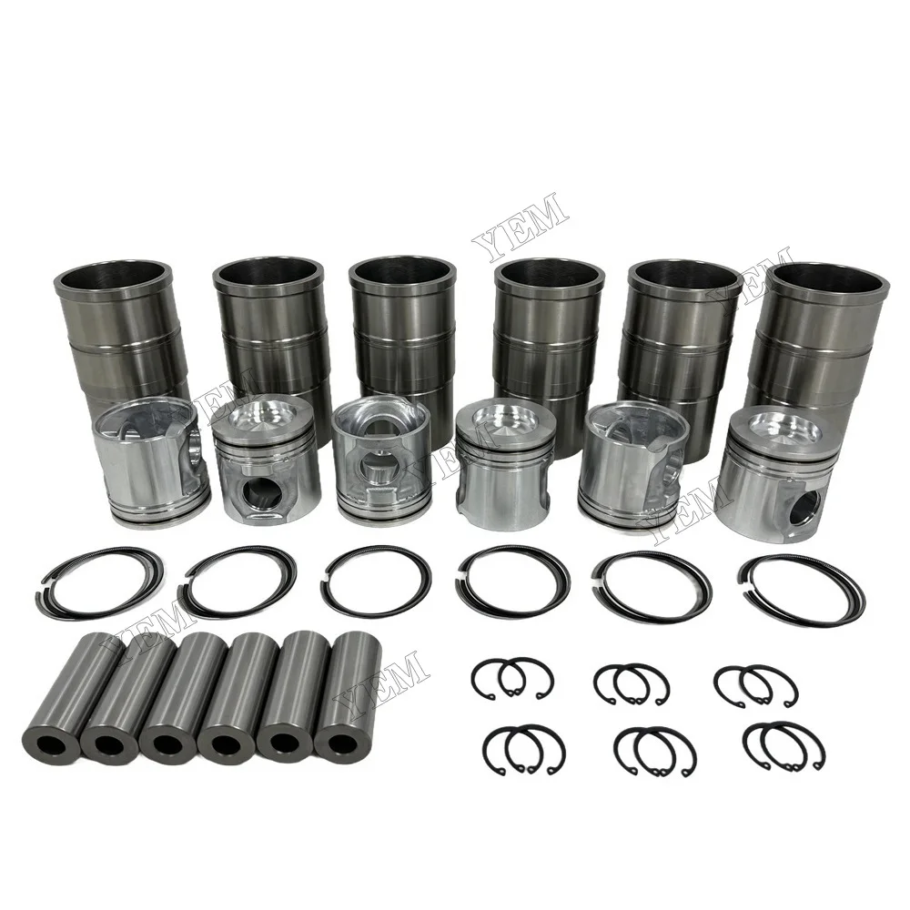 For Volvo D7E Cylinder Liner Kit Standard Size Engine Parts