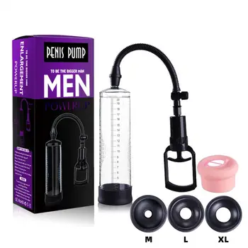 Factory Wholesale Power Vacuum Penis Male Enhancement Enlarger Erection Proextender Pump For Men Massager Bigger Growth