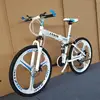 21 speed white three knife wheel