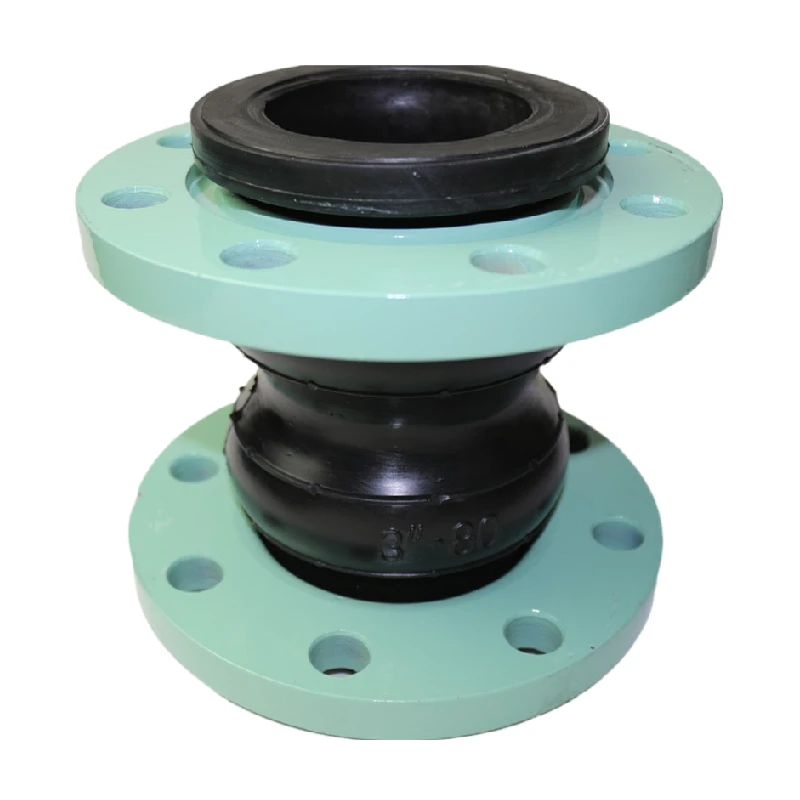 Jiufu Double Flange Adapter Dresser Factory Supply Vulcanized Carbon Steel Rubber Expansion Pipe Joint Manufacturing