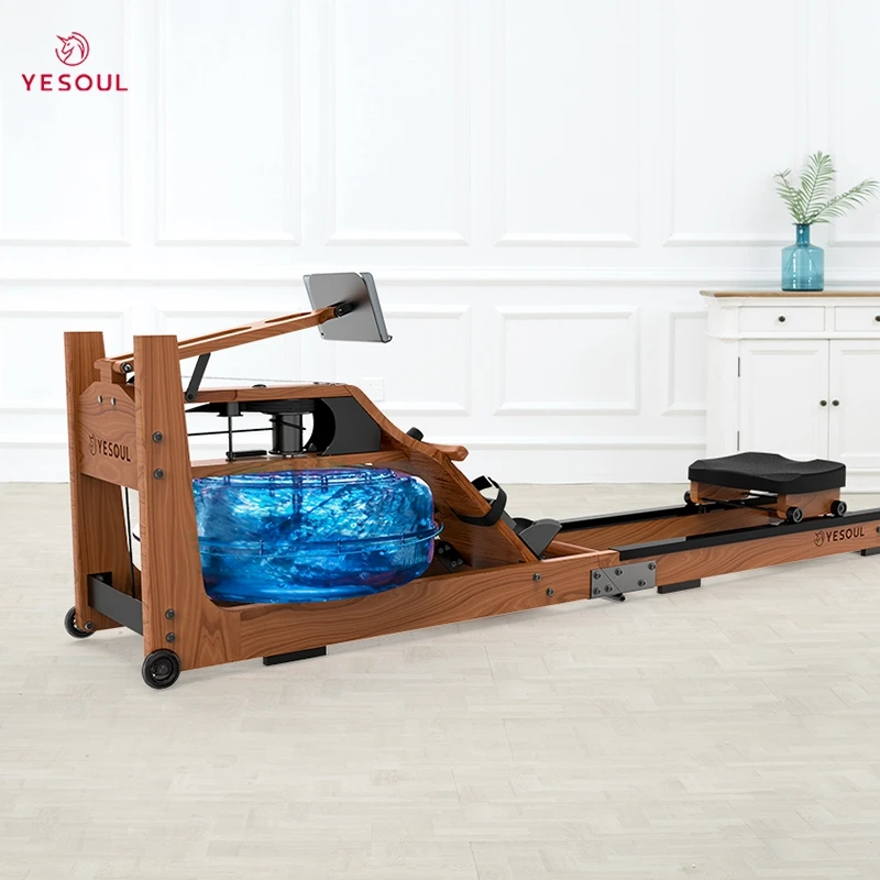 Оптовая продажа с фабрики, фитнес-оборудование, гребной тренажер, деревянный гребной тренажер унисекс