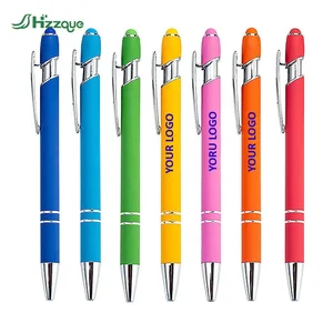 Hot Sale Promotional Aluminium Metal Ballpoint Pen Custom Logo Gift 1.0mm Writing Width Wholesale Personalized Sports Pen