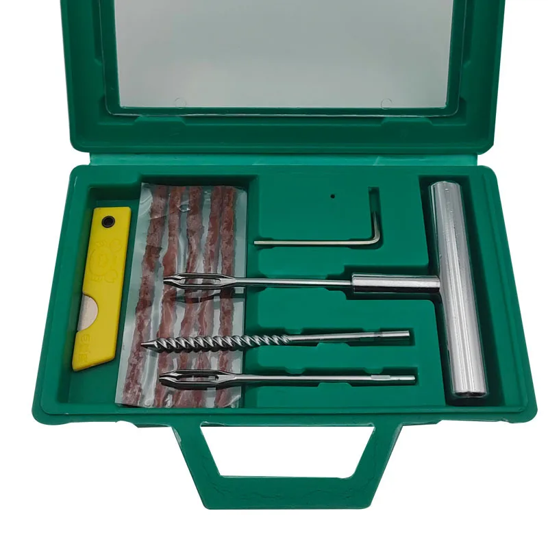 Hot Sale Car Tire Tool Kit Tire Repair Tool Box Tire Repair Awl Solid Repair Steel Needle Set