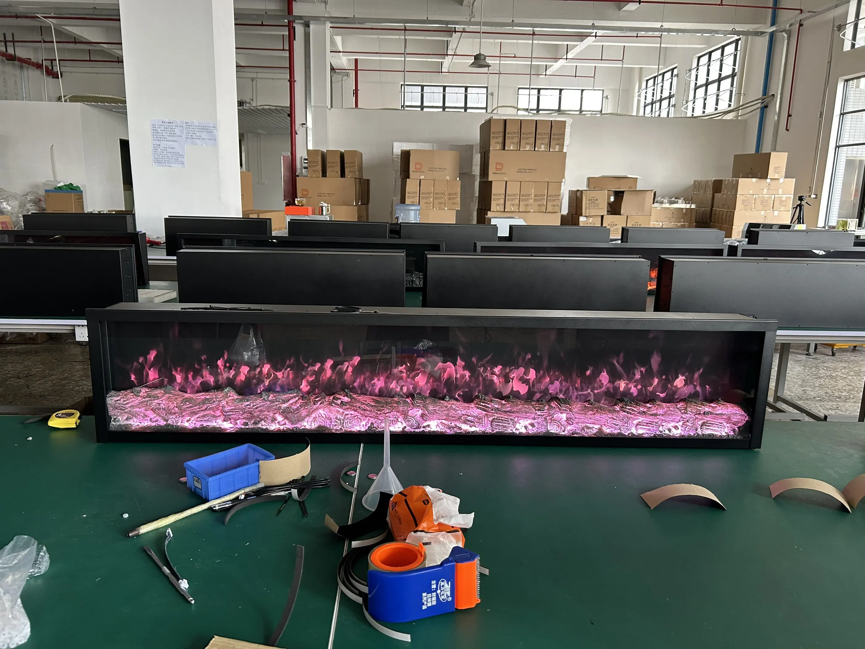 Electric Fireplace, 500mm, Wall - detail 58