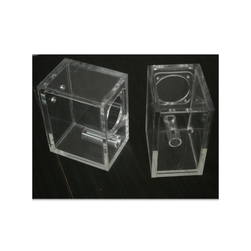 5 Sided Clear Acrylic Box - Custom Size