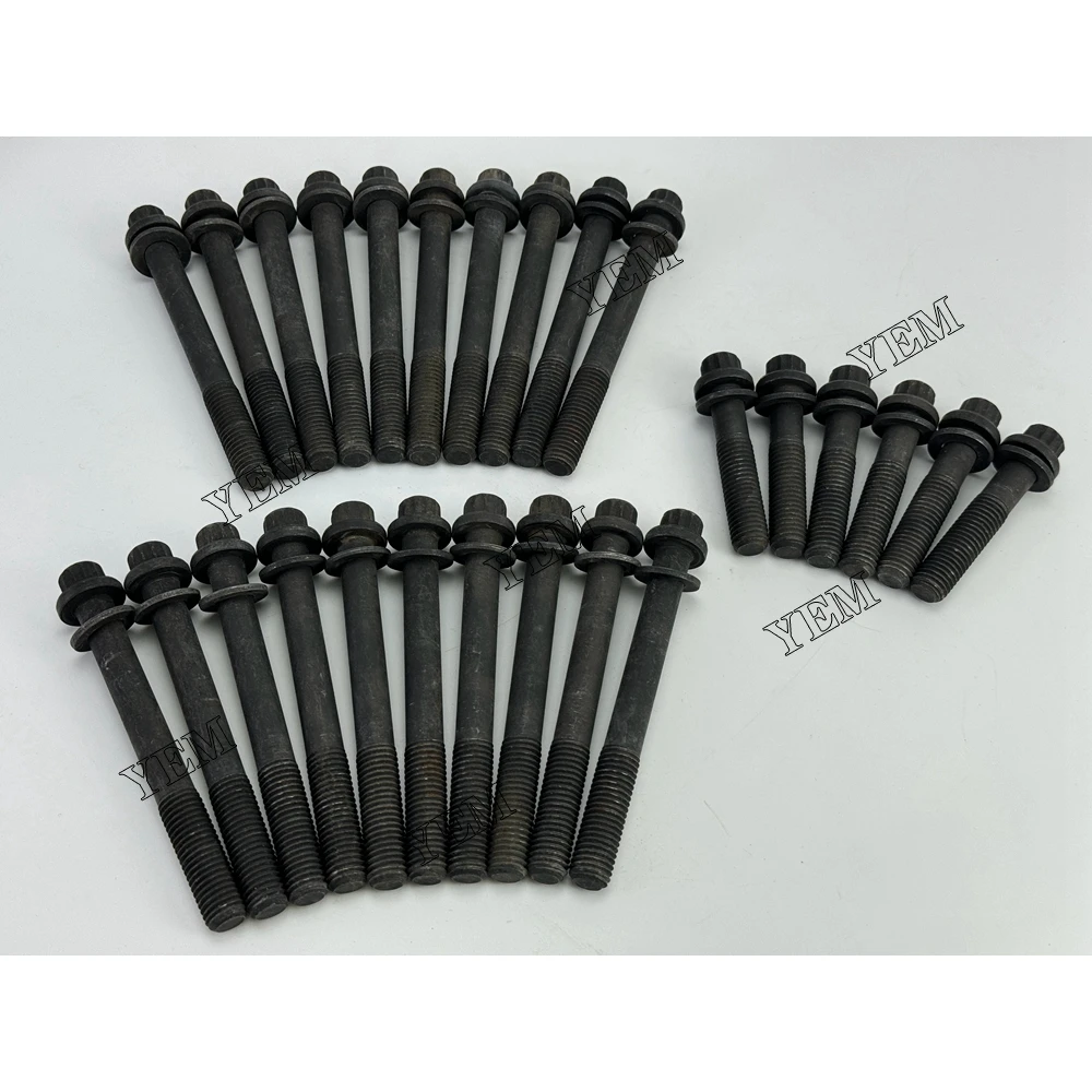 Cylinder Head Bolt 1-09070043-1 1-09070044-1 Fit for Isuzu 6SD1