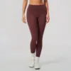 leggings rosso scuro