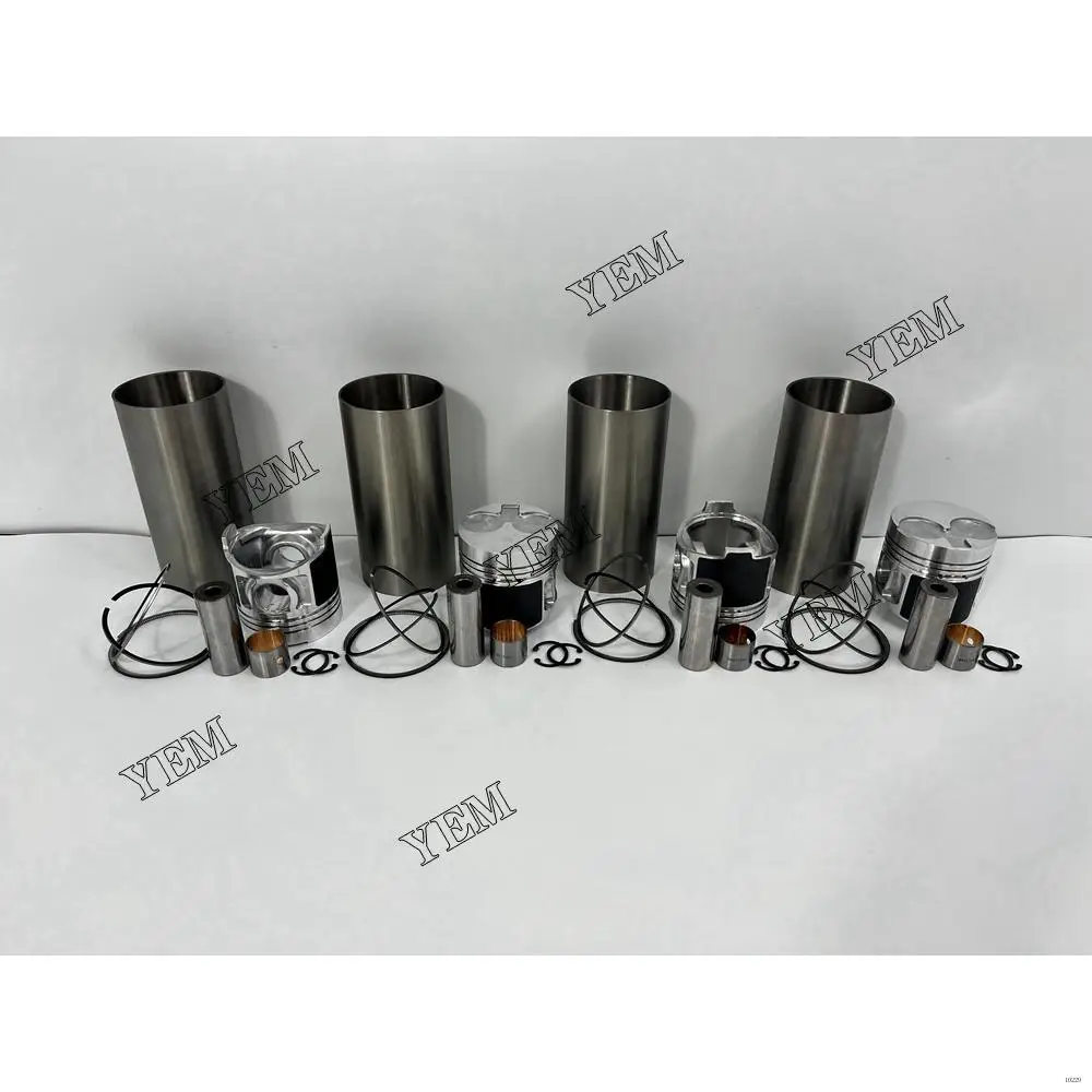 Cylinder Liner Kit With Liner Piston Ring Fit for Perkins 404C-22 Engine Rebuild Aftermarket Parts