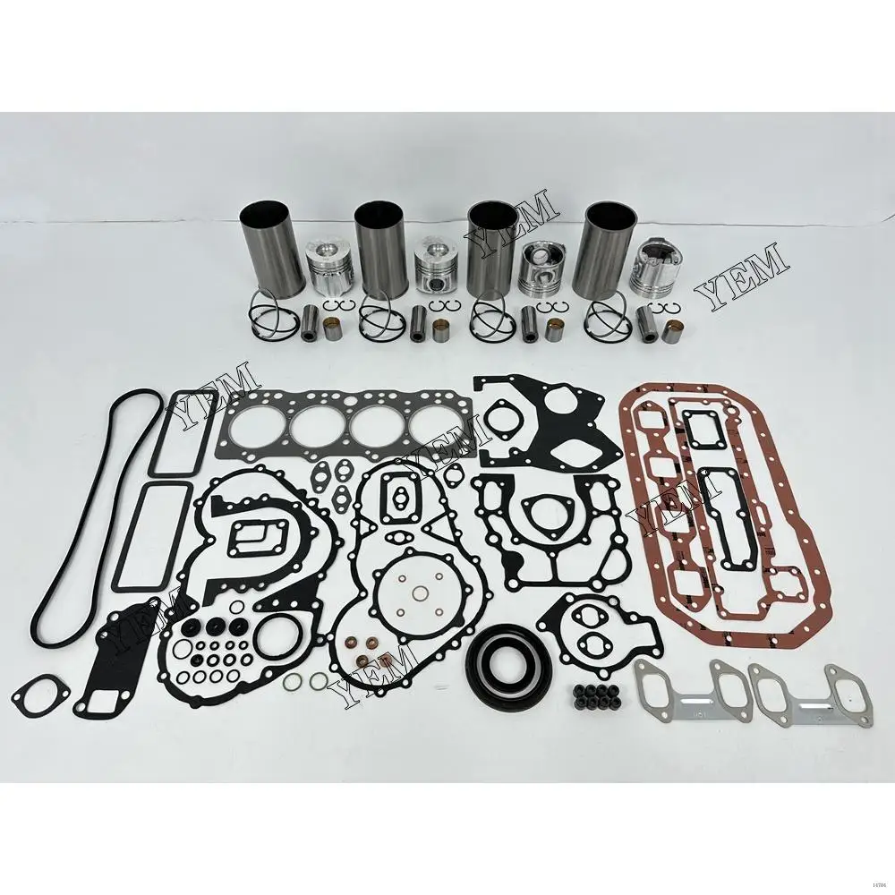 Repair Kit With Cylinder Gasket Set Piston Rings Liner Fit for Doosan DB33