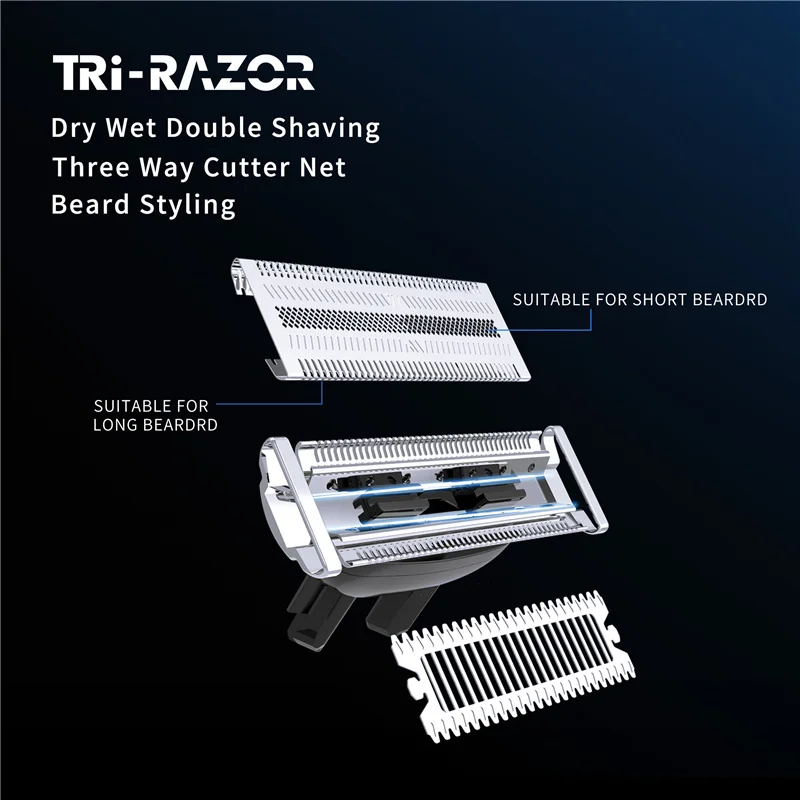 reciprocating electric shaver