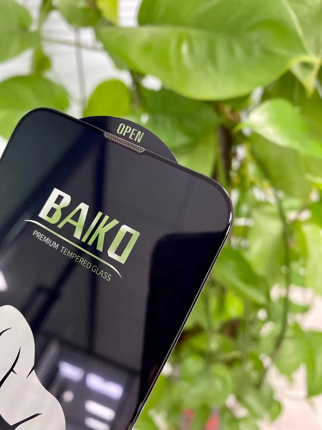 Wholesale Anti Dust Dustproof Antistatic Baiko HD Tempered Glass Screen  Protector for iPhone 15 14 Pro Max X/XS XR MAX 16 17 Air