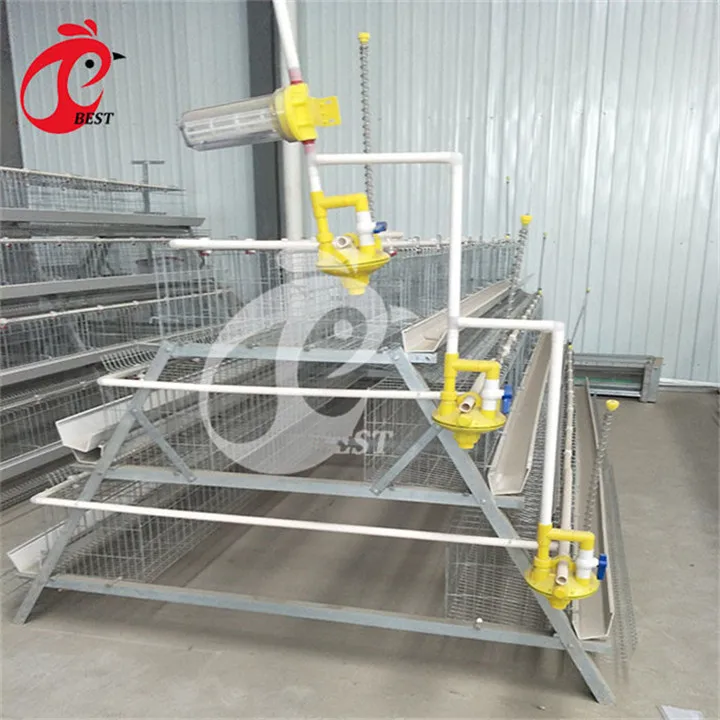 Venta Caliente De Los Pollos De Engorde Usado 3 O 4 Capa De Acero  Inoxidable Jaula Jaulas De Pollo De Sistema De Agua Con Precio Bajo - Buy  Jaulas De Pollo Usadas,Jaulas