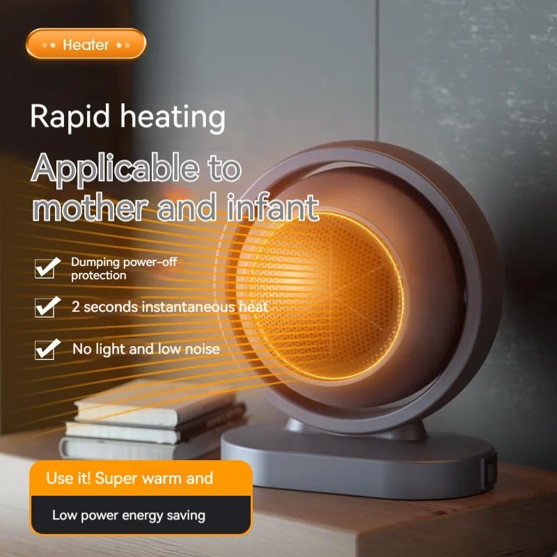 New Vertical Portable Electric Heater Household Mini Thermostat Heating Heater Office Energy Saving Electricity Small Heater 6