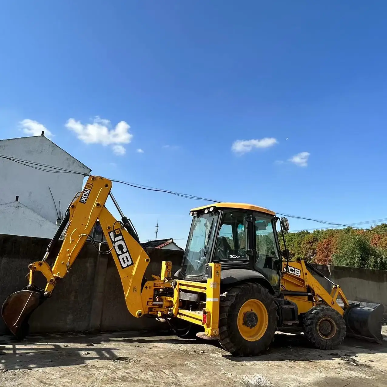 Used JCB 3CX Backhoe Loader/ Used JCB 3CX Backhoe Loader for Sale 4x4 Front Loader