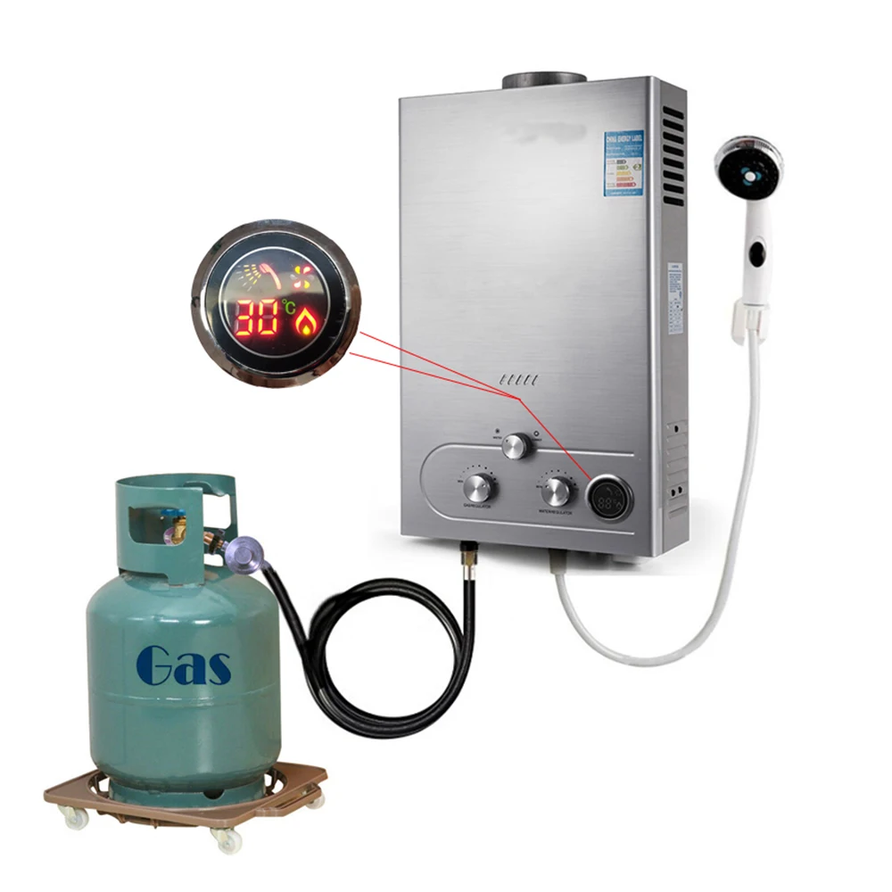 6L-20L Portable LPG Instant Gas Water Heater for Showers