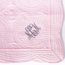 Индивидуальное роскошное детское одеяло Monogrammed мягкое для