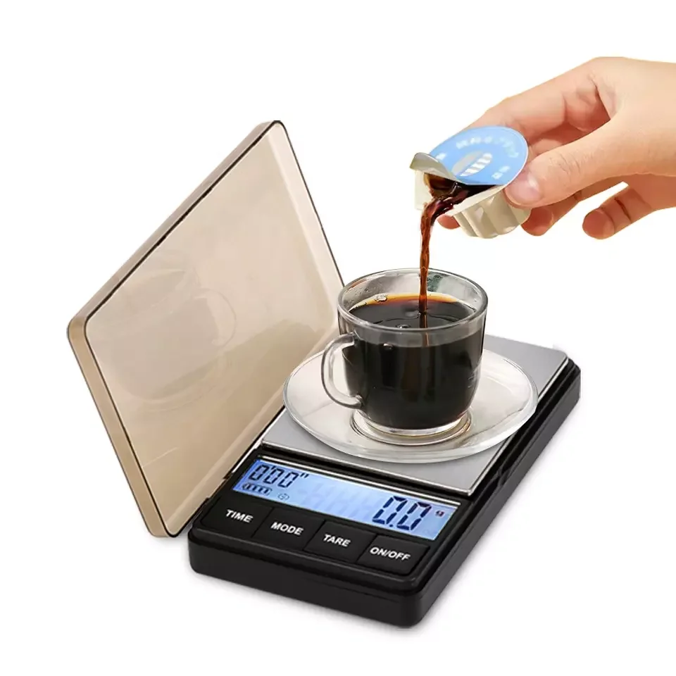 Digital Coffee Scale Espresso Coffee Scale For Drip Tray 1000g/0.1g
