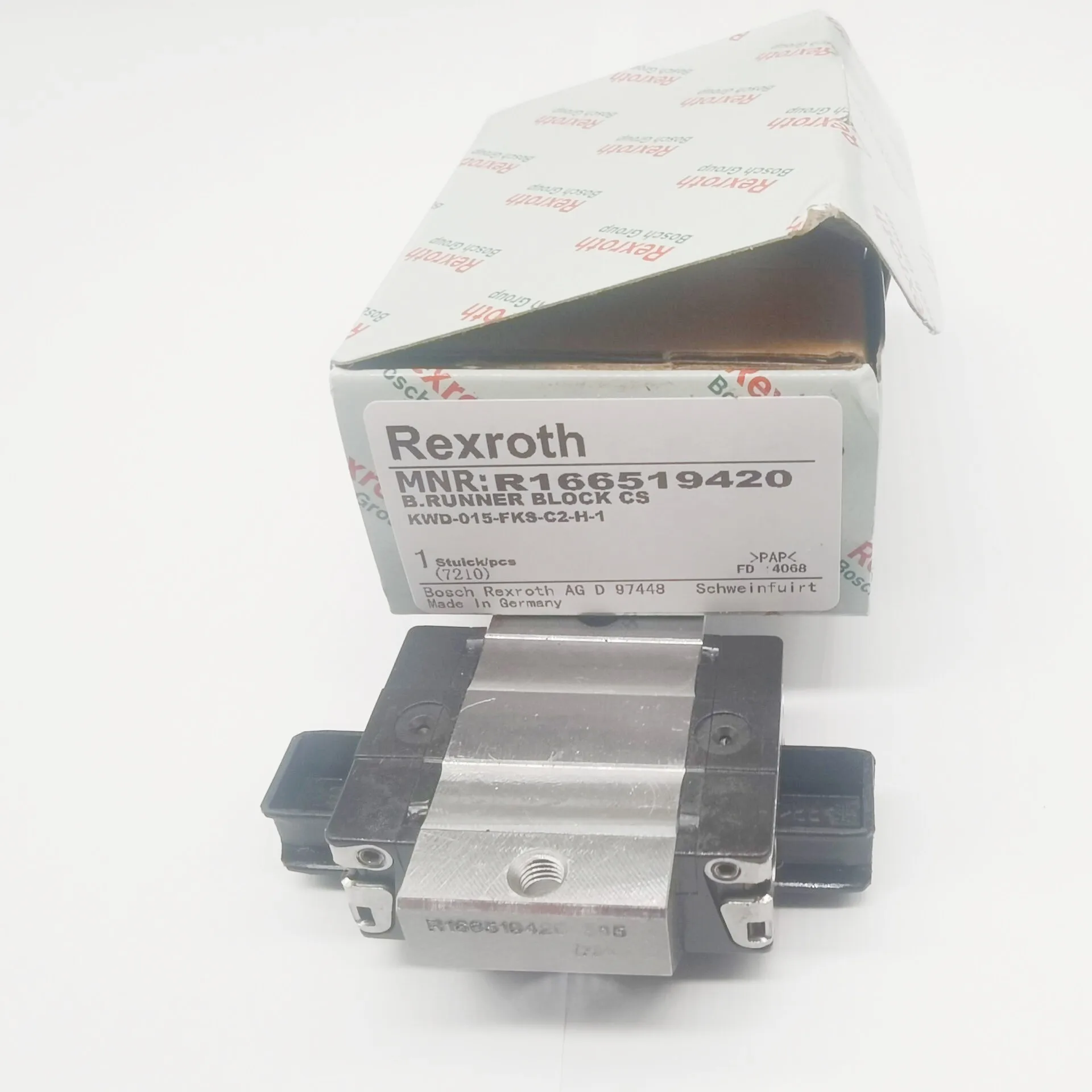 Source Original Rexroth Linear Guide Ball Runner Block R166521420