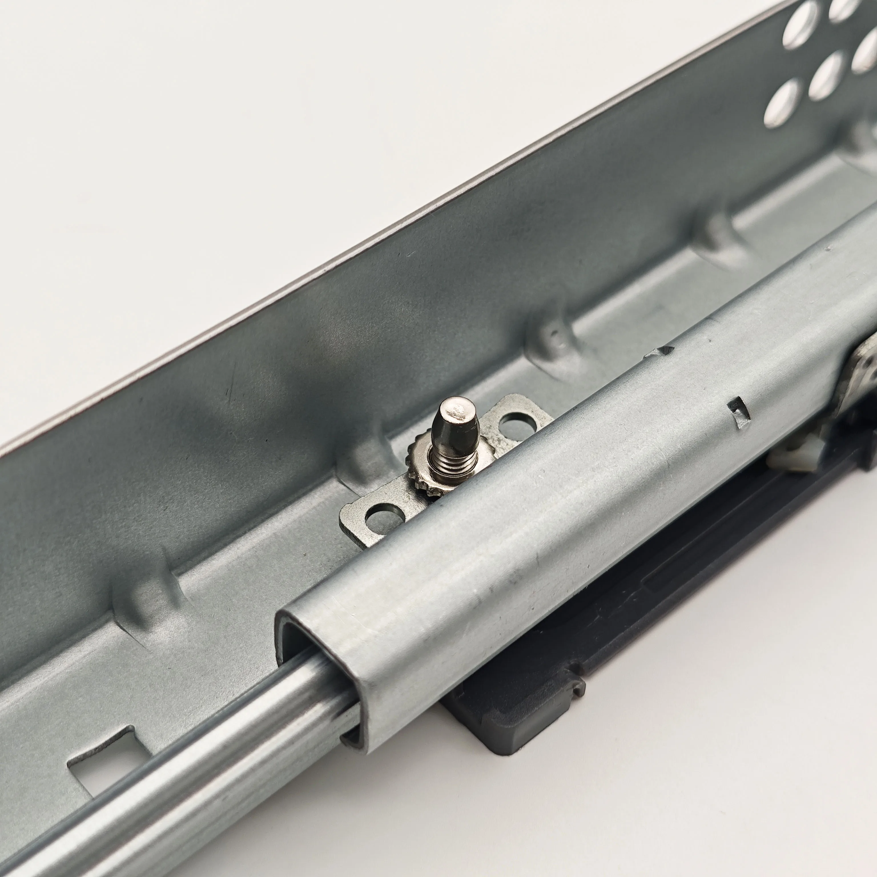 Smooth Stable Push Open Telescopic Undermount Drawer Slides Cabinet Slides