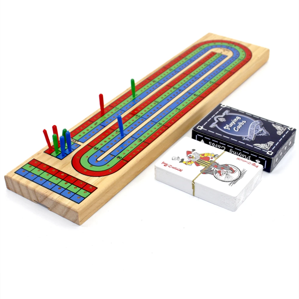 Tablero De Cribbage Portátil Clásico Para Juego Tablero De Cribbage Portátil Clásico Para Juego