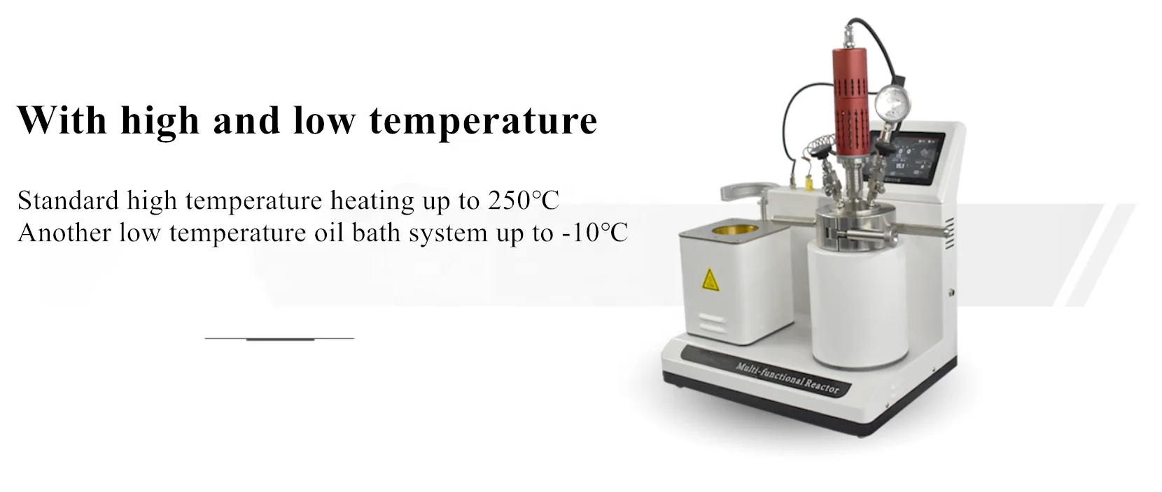 Laboratory Multifunctional High and Low Temperature Reactor Stirring High Pressure Autoclave