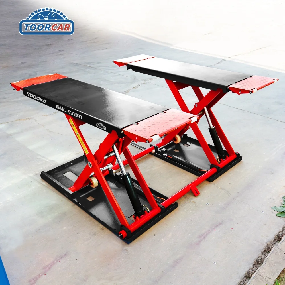 Sunmo Factory Price Mid Rise 1.2m Portable Small Car Scissor Lift for Sale