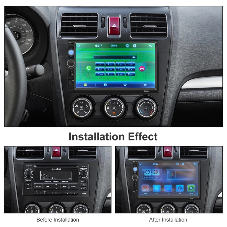 7010B 7 inch Dual Din Car Stereo Auto radio Head Unit Car Audio MP5 Multimedia Player car mp5 player