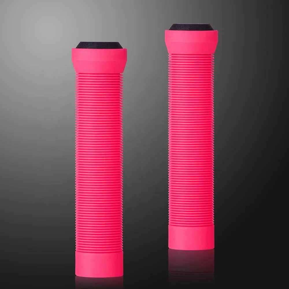 Huoli 145mm Scooter Grips Cheap Soft Tpr Rubber Bmx Bike Handlebar