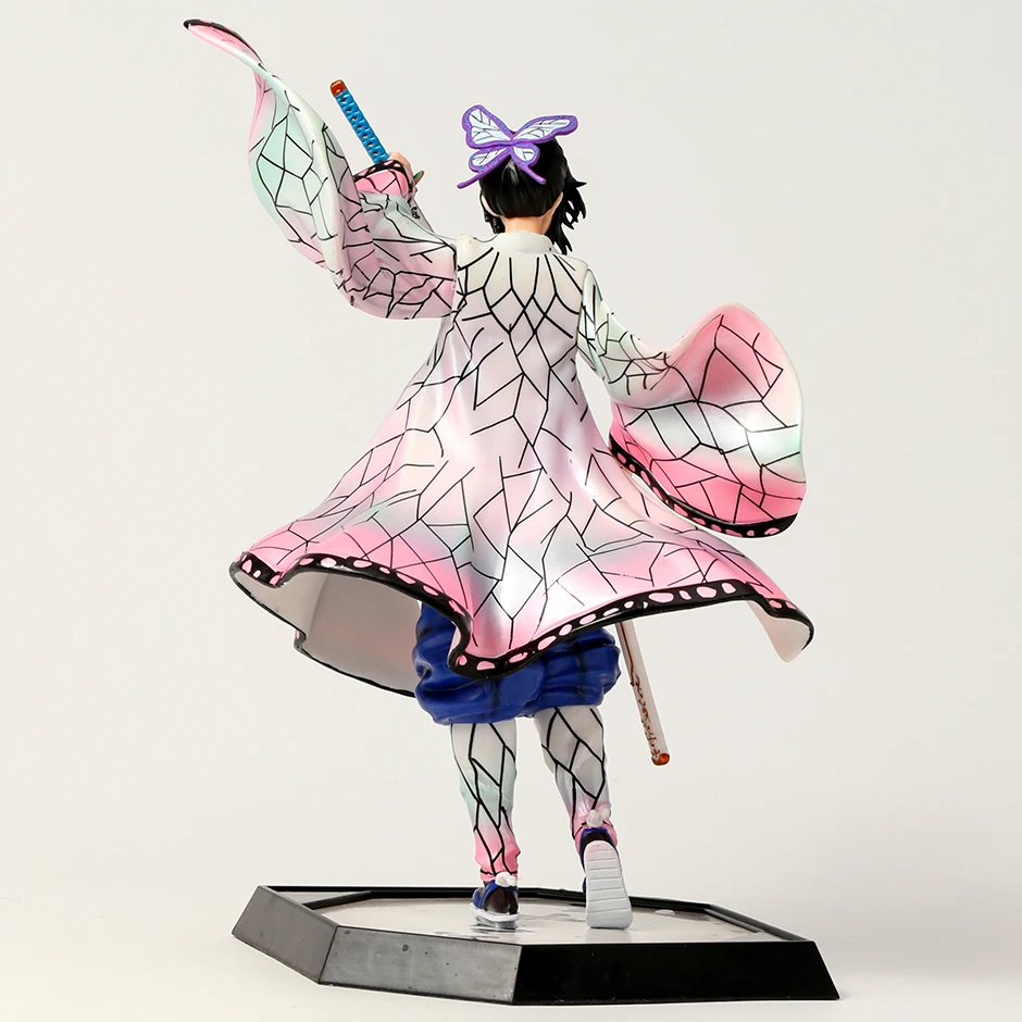 Kochou Shinobu Anime-Figur – Handbemalte PVC-Statue, 16 Cm, Mit Ständer, Sammlerstück Für Fans