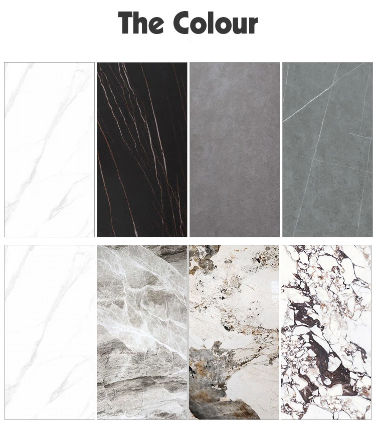 yuanda calacatta stone tiles engineered large slab black sintered stone slab wall interior-11