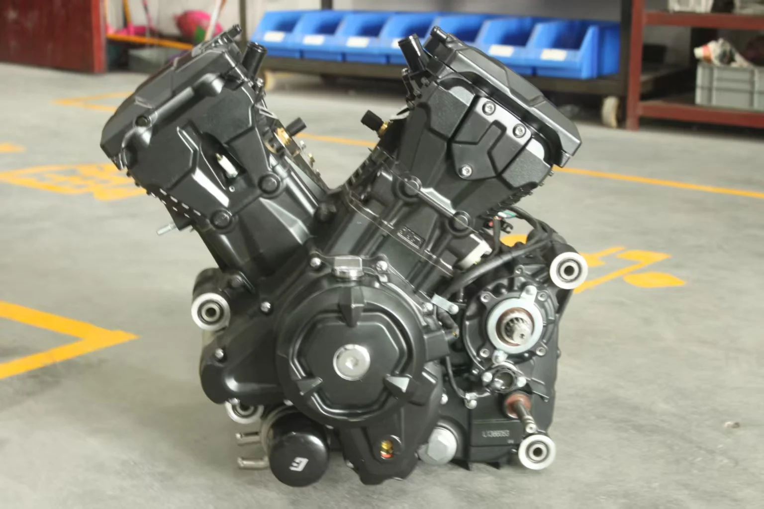 V600 2 Cylinder v Twin Engine 600cc Atv Engine Motos a Gasolina Lifan for Gasoline Motorcycles