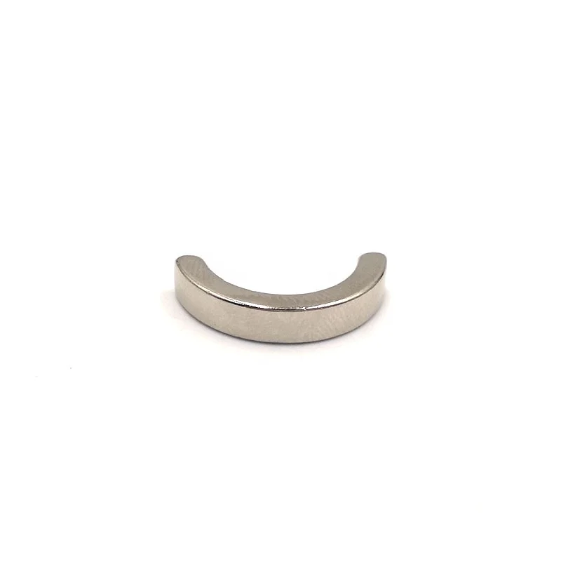 Strong Arc Shape Half Round Neodymium Segment N42SH Magnet for Motor
